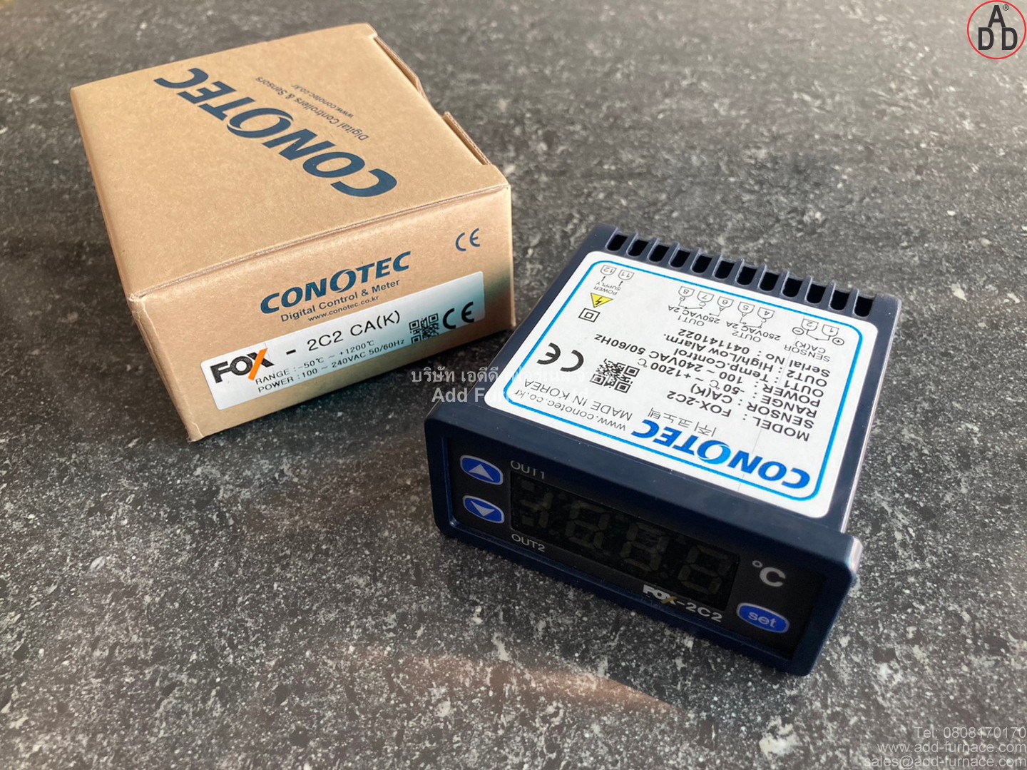 Digital Temperature Controller Model FOX-2C2 (17)